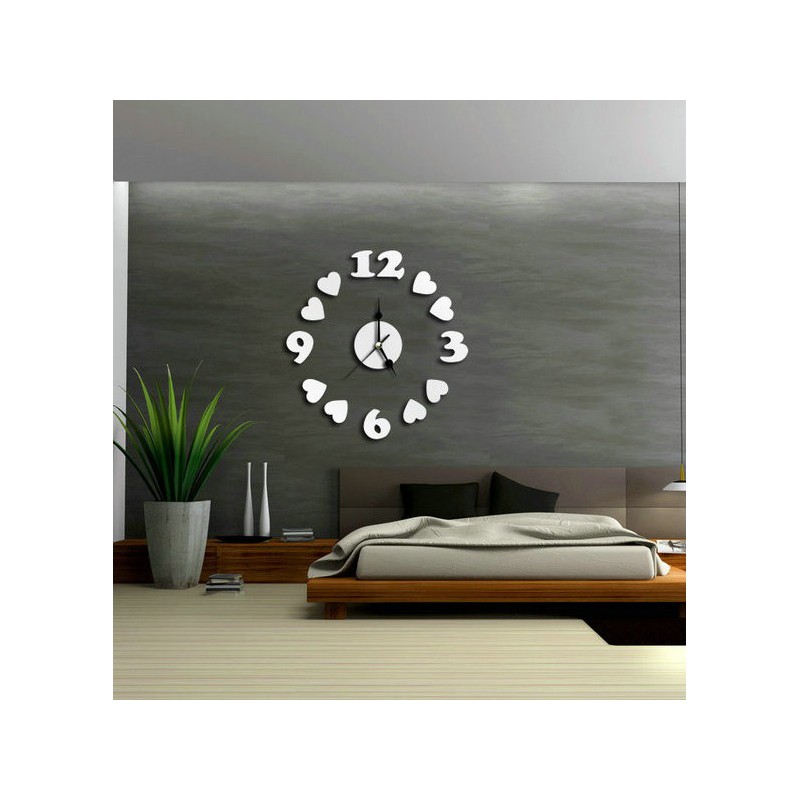 nalepovací nástěnné hodiny na zen.com